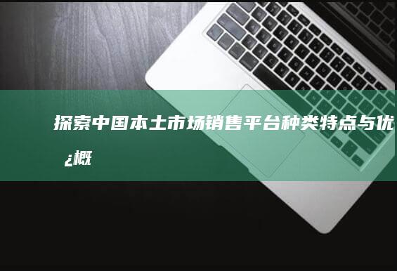 探索中国本土市场销售平台：种类、特点与优势概览